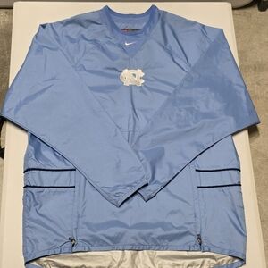North Carolina Nike Blue Windbreaker Lightweight Athletic Jacket